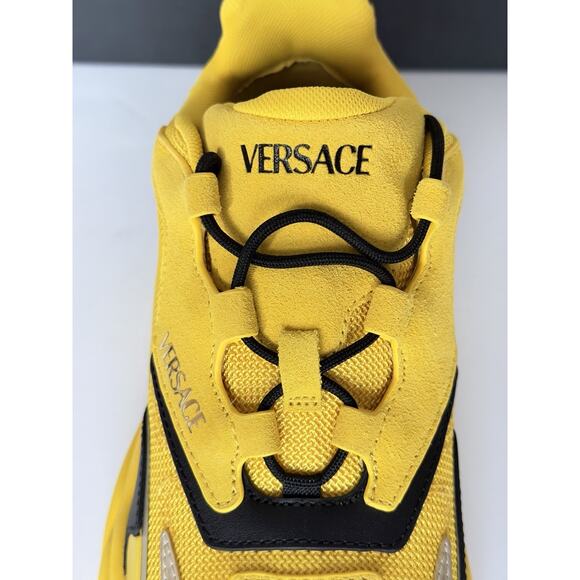 Versace Mercury M_VS_04 Sneakers Yellow 7 US (40 Euro) 1016306 NWT $800 main image 4